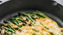 Cheesy Baked Asparagus