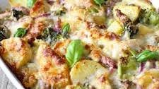 Cheesy Broccoli & Potato Casserole