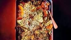 Cheesy crusted squash