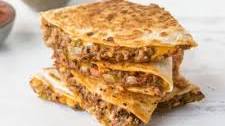 Cheesy Ground Beef Quesadillas