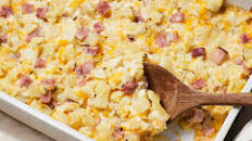 Cheesy Ham Potato Bake