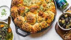Cheesy Herb Pull Apart Bread Recipe