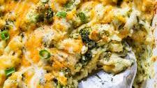 Cheesy Mashed Potato Broccoli Casserole (Easy Side Dish)