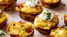 Cheesy Mashed Potato Puffs