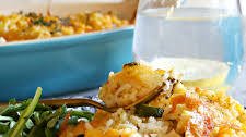 Cheesy Rice and Vegetable Bake