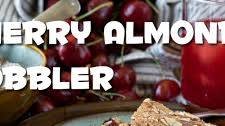 Cherry Almond Cobbler