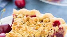 Cherry Crumble Pie
