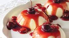 Cherry Panna Cotta