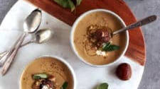 Chestnut Soup with Sage