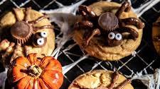 Chewy Brown Sugar Peanut Butter Spider Cookies