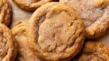 Chewy Pumpkin Snickerdoodle Cookies