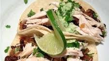 Chicken and Black Bean Tacos
