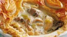 Chicken and mushroom pie recipe