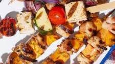 Chicken and Sweet Potato Kebabs
