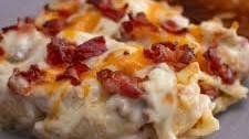 Chicken Bacon Ranch Casserole