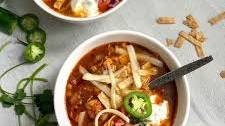 Chicken Enchilada Slow Cooker Soup