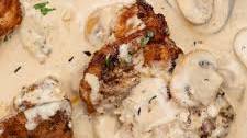 Chicken Thighs in Creamy Mushroom Sauce