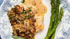 Chicken With Creamy Mushroom Sage Sauce