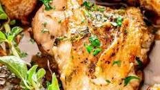Chicken With Garlic Herb Sauce