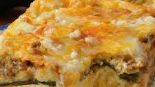 Chile Relleno Casserole with Chorizo