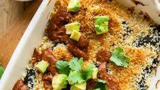 Chile Rellenos Casserole (Vegetarian Recipe)