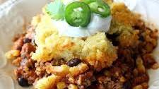 Chili Cornbread Casserole