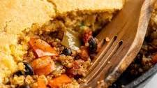 Chili Cornbread Casserole
