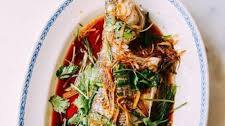 Chinese Steamed Whole Fish