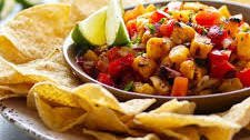 Chipotle Grilled Pineapple Salsa