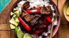 Chipotle Steak and Peppers