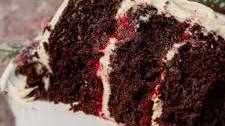 Chocolate and Cranberry Cake