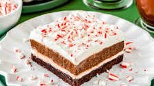 Chocolate And Peppermint Striped Delight