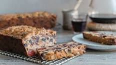 Chocolate Cherry-Berry Fruitcake