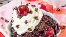 Chocolate Cherry Cobbler Recipe