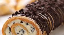 Chocolate Chip Pumpkin Roll