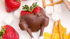 Chocolate Covered Strawberry Turkeys