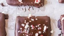 Chocolate Dipped Candy Cane Grahams
