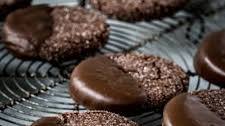 Chocolate Dipped Soft Ginger Cookies