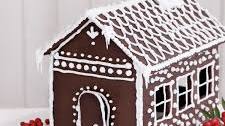 Chocolate gingerbread house