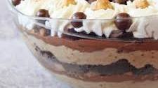 Chocolate-Hazelnut Mousse Trifle
