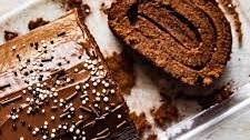 Chocolate Hazelnut Swiss Roll
