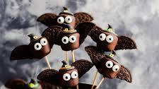 Chocolate Marshmallow Halloween Bats