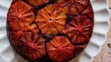 Chocolate Orange Upside Down Cake
