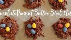 Chocolate Peanut Butter Bird Nests