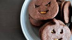 Chocolate Peanut Butter Jack-o'-Lantern Cookies Recipe