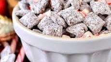 Chocolate-Peppermint Puppy Chow