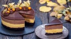 Chocolate Pumpkin Mousse Cake