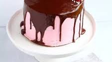 Chocolate Raspberry Truffle Cake
