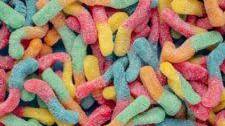 Chocolate Sandwich Cookies + Gummy Worms or Gummy Bears = Dirt Cups