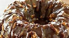 Chocolate Turtle Bundt Cake